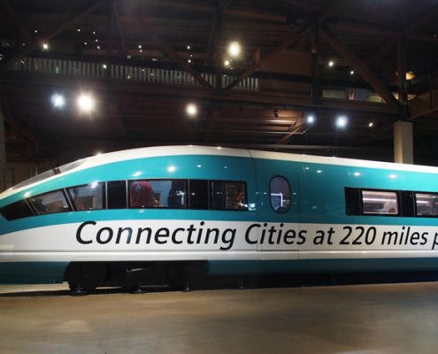 Image of high-speed rail train