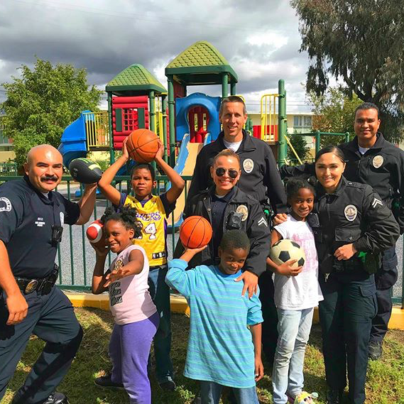 Officers sponsor youth sports