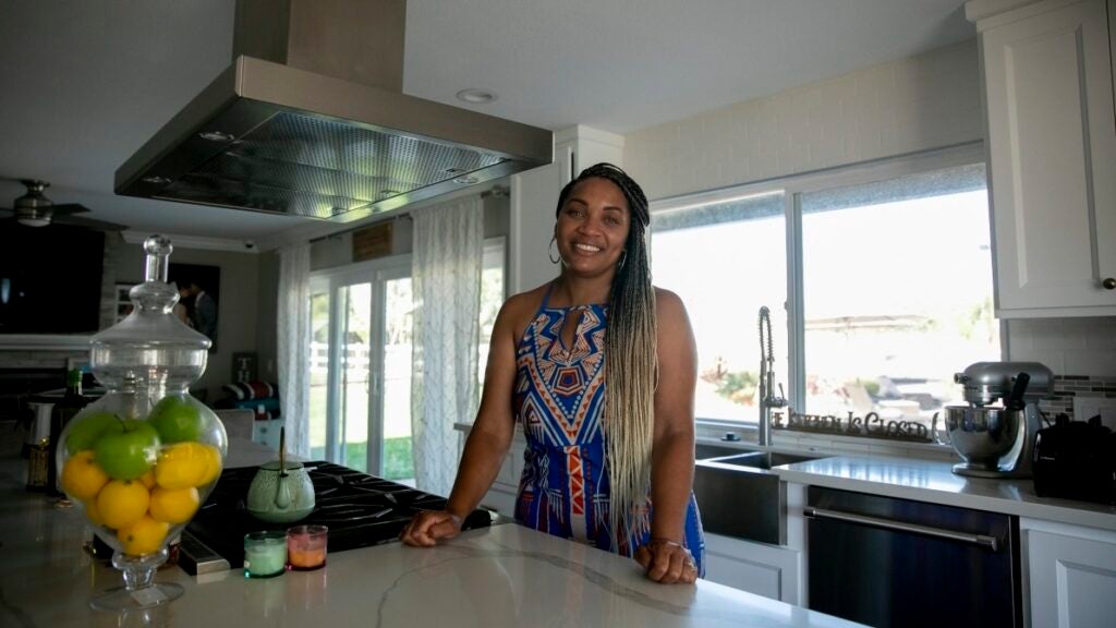 Sharie Wilson moved from Los Angeles to Elk Grove, a Sacramento suburb