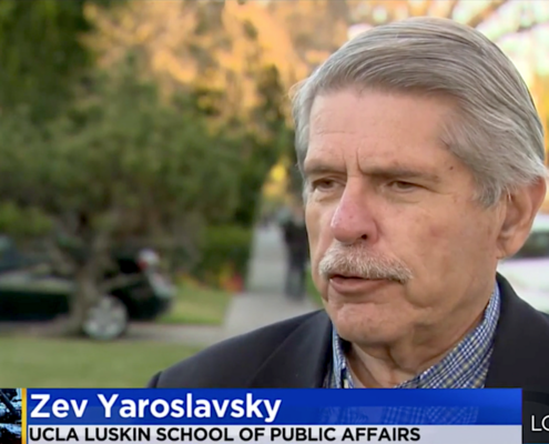 Man interviewed in West Hollywood neighborhood