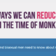 text about reducing risk of monkeypox infection