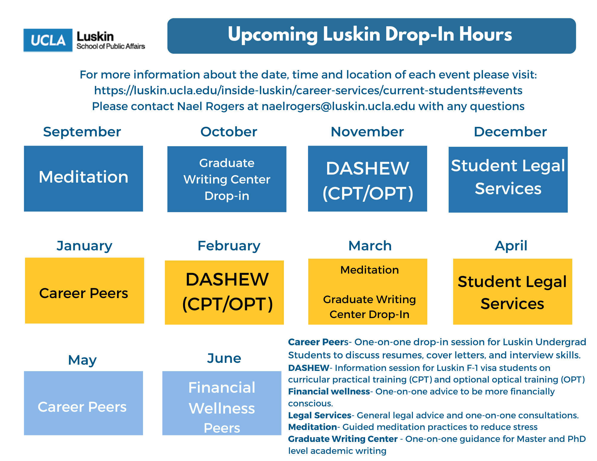 UCLA Luskin | Student Support