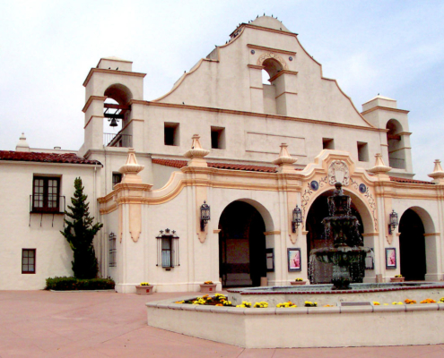 mission-style building