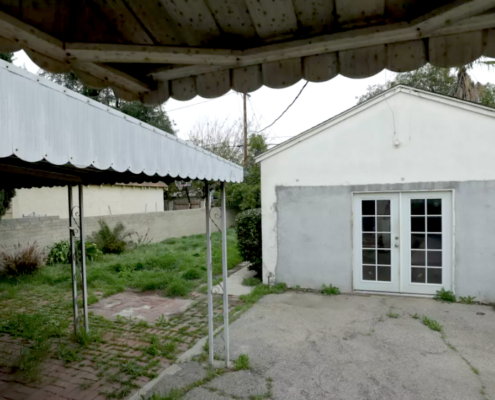garage turned into housing unit