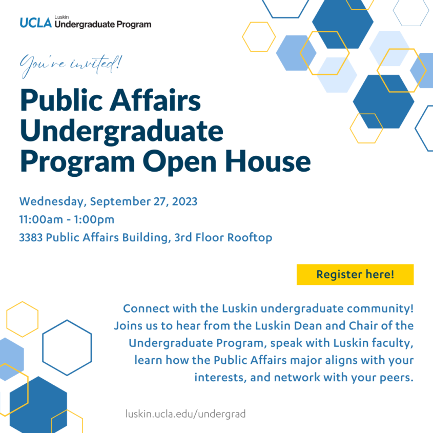 UCLA Luskin School of Public Affairs