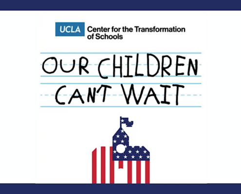 book cover "Our Children Can't Wait"