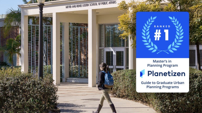 Planetizen logo and front of building