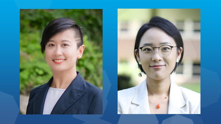 head shots of two people