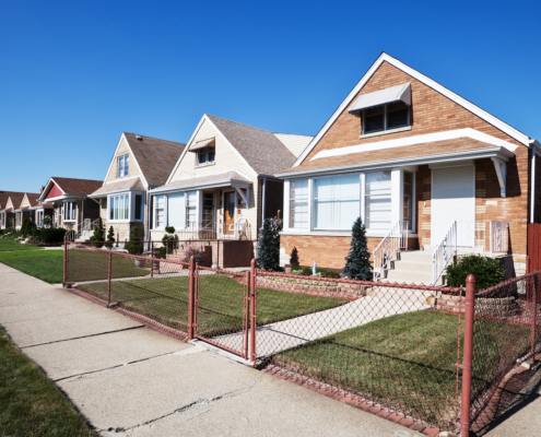Row of houses