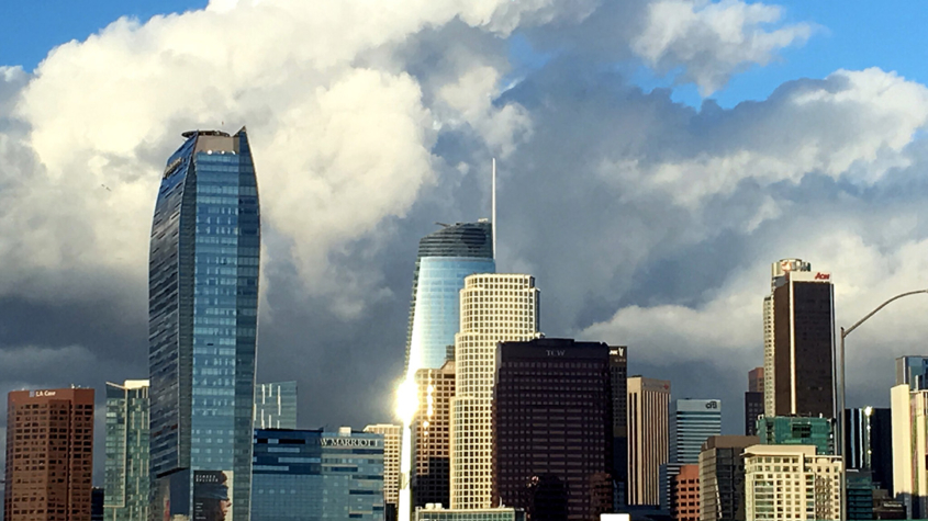 image of downtown Los Angeles skyline