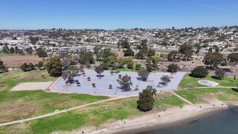 photo of parking lot