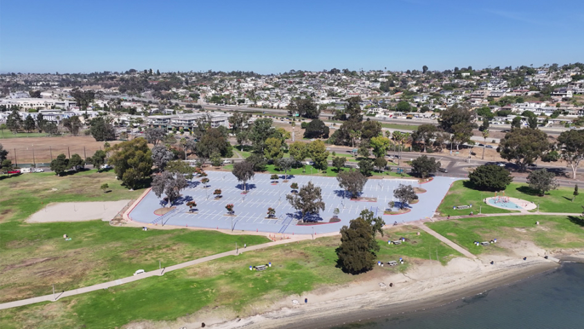 photo of parking lot