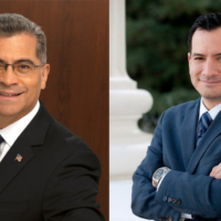 image of Xavier Becerra and Anthony Rendon.