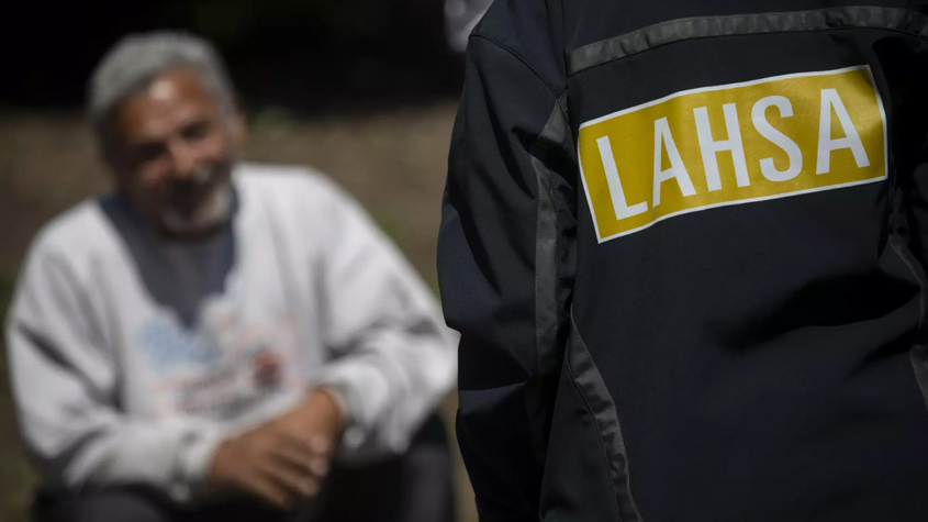 image of homeless person