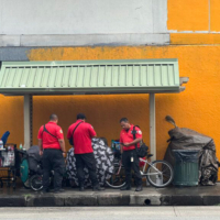 HawBusShltr1 Image of bus stop shelter.