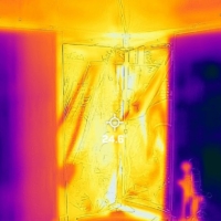 Radiant+cooling_hero A thermal camera image of the interior of the cooling structure during field testing in San Fernando.