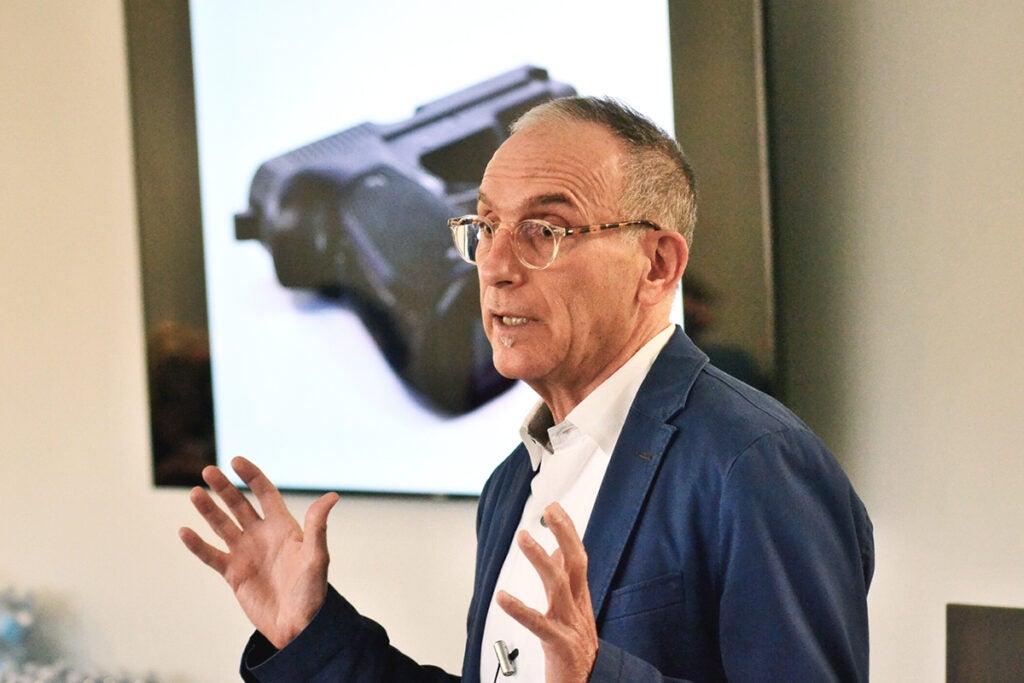 Professor Mark Kaplan speaking