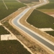Aerial view of farmlands near Maricopa, at the southern end of the San Joaquin Valley, where the California Aqueduct brings water from the north. (Al Seib / Los Angeles Times)
