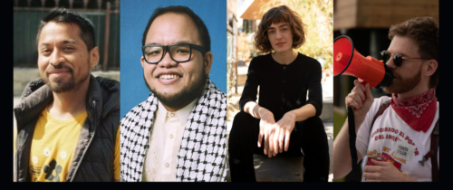 box with four headshots