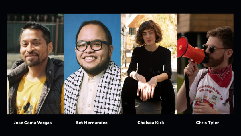 box with four headshots