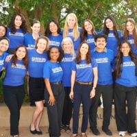 Group photo of all the research assistants at the UCLA Pritzker Center including Juan Nunez