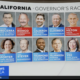 photo of all the candidates running for California's governor.
