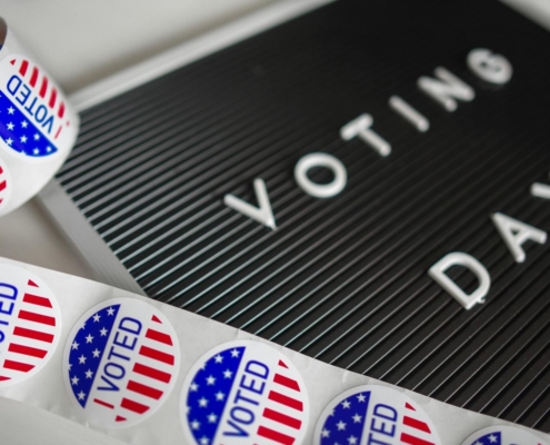 I Voted stickers