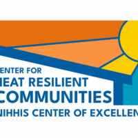 CHRC-Logo-1500×750 Center for heat resilience communities sun shining down on a house