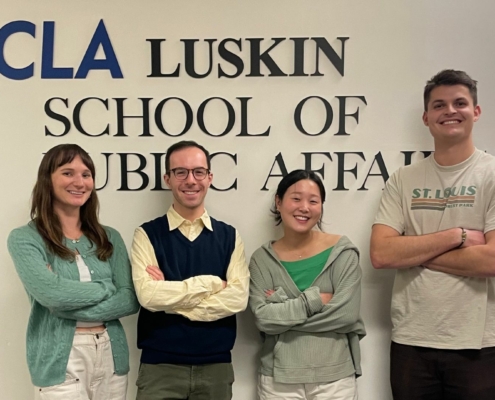 Luskin Urban Planning Students Earn Honorable Mention in National APA Planning Competition
