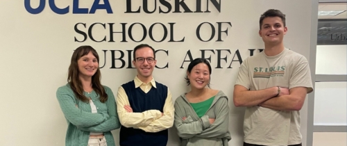 Luskin Urban Planning Students Earn Honorable Mention in National APA Planning Competition