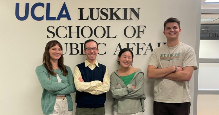 Luskin Urban Planning Students Earn Honorable Mention in National APA Planning Competition