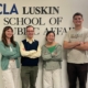 Urban planning graduate students from left to right: Sophie Craypo, Micah Wilcox, Elizabeth Shin, Gus Grunau.