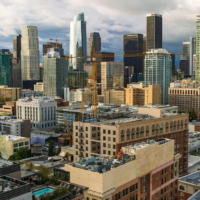 Picture of development in Downtown Los Angeles