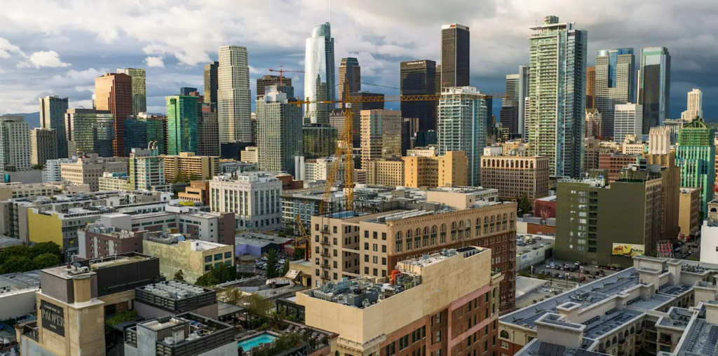 Picture of development in Downtown Los Angeles