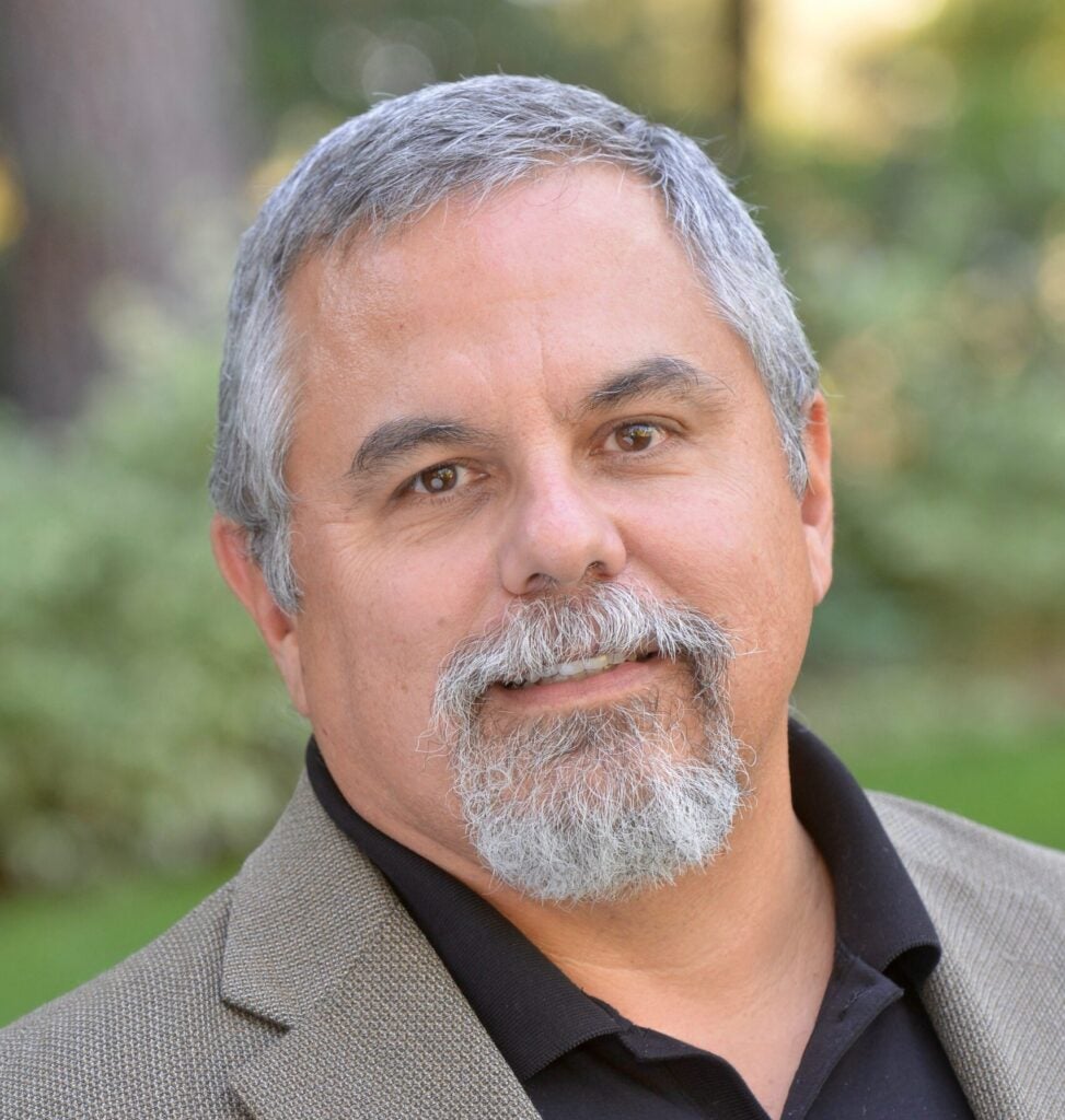 UCLA Luskin Dean Gary Segura man with white hair and white beard