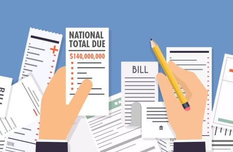 illustration of medical bills
