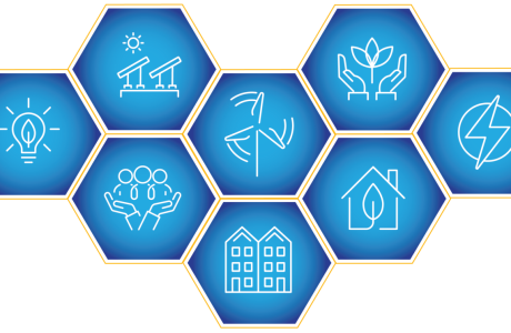 icons represent real estate trends