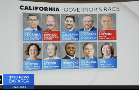 photo of all the candidates running for California's governor.
