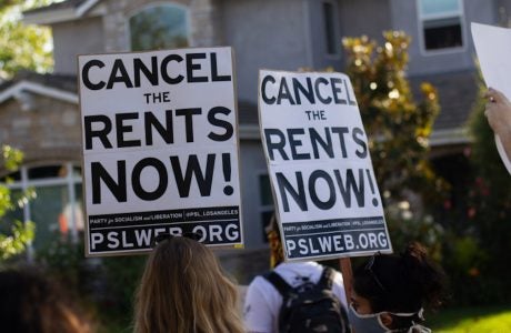 Cancel Rent Protest