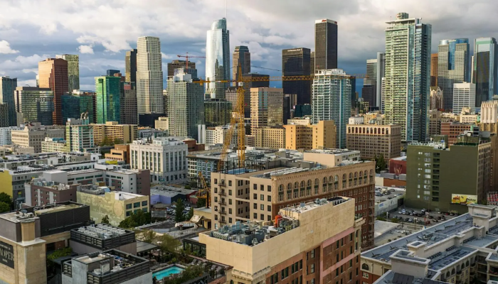 Picture of development in Downtown Los Angeles
