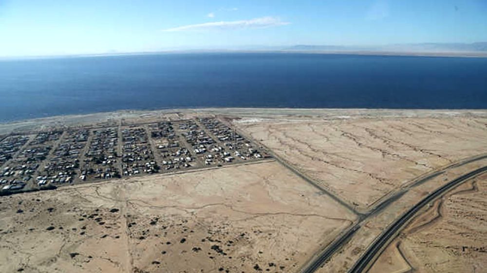 photo of Salton Sea area