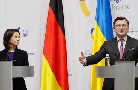 German and Ukrainian foreign ministers