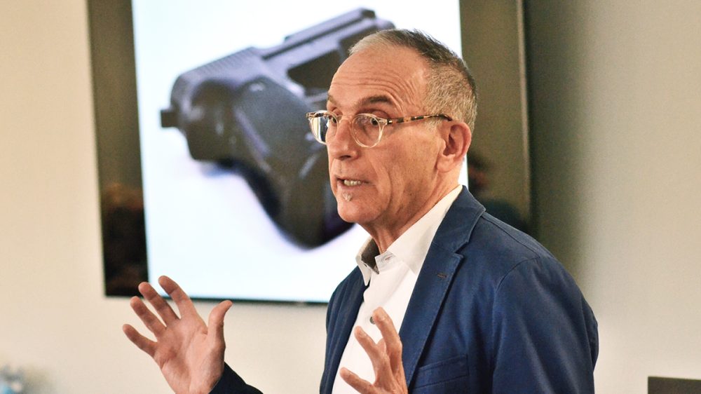 Professor Mark Kaplan speaking