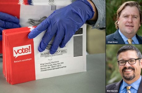 UCLA faculty members Chad Dunn and Matt Barreto are co-founders of the Voting Rights Project