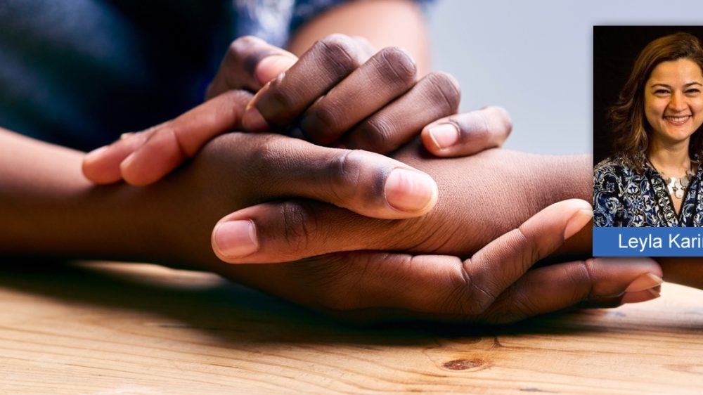 The study found that women spent an average of 7.0 hours on care, compared to 1.4 hours for men. iStock photo by People Images