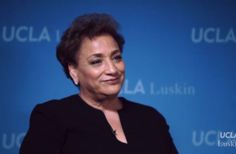 Jo Ann Jenkins, the CEO of AARP, delivered a Luskin Lecture on Feb