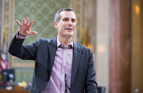 Mayor_Eric_Garcetti_speaks_to_the_importance_of_technology_and_innovation_to_the_future_of_Los_Angeles_(14404541263)