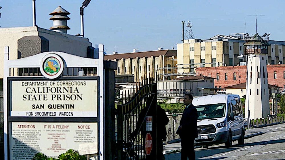 Front of prison