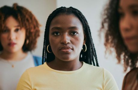 three young Black women