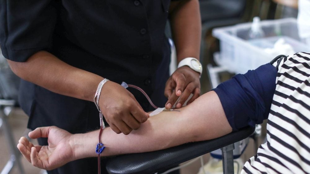 blood draw from arm